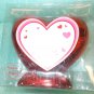F.A.B Starpoint Red Ceramic Heart Shaped Bank #FV9868761 UPC:688955687615