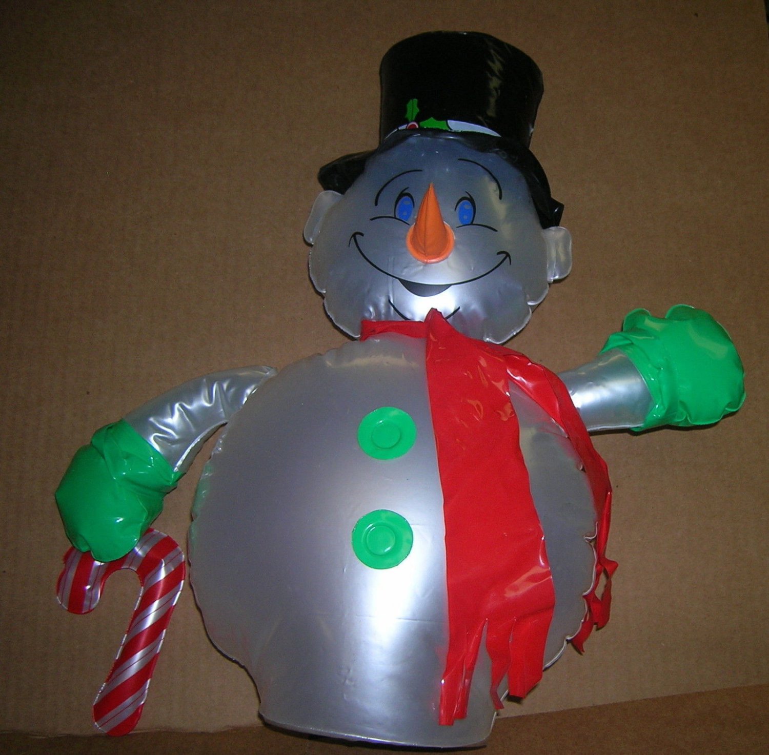 Rhode Island Novelty Inflatable Squeaky Snowman UPC710534487573