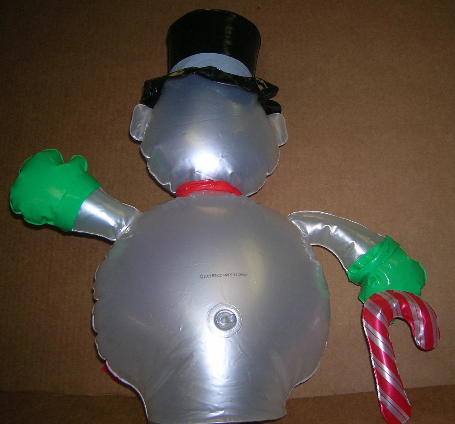 Rhode Island Novelty Inflatable Squeaky Snowman UPC710534487573