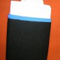Novelty Inc Black / Blue Trim Koozy For Bottles Or Cans UPC:710534483858