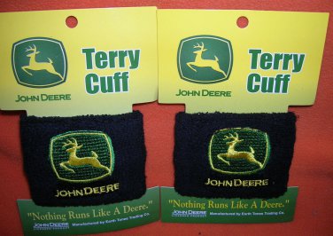 Earth Tone Trading Co. / John Deere Terry Wrist Bands Set 2 UPC:710534481908