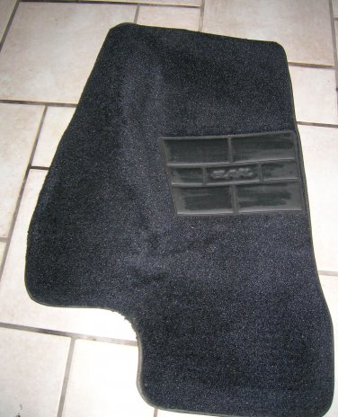 Glaval Black Left Side Molded Floor Mat #MM-102 UPC:710534482516