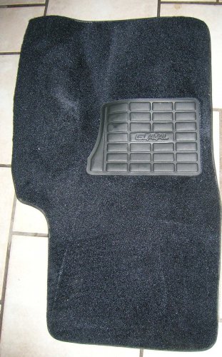 Glaval Black Left Side Molded Floor Mat #MM-103 UPC:710534482493