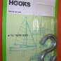 American Parts Co.5/16" Plated Finish "S" Hooks Pack 2 #19-476 UPC:710534479417