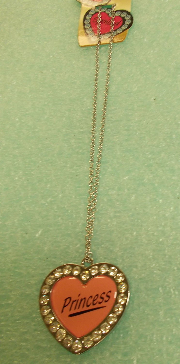 Novelty Express Attitude Charms "Princess" Necklace AC6102 UPC