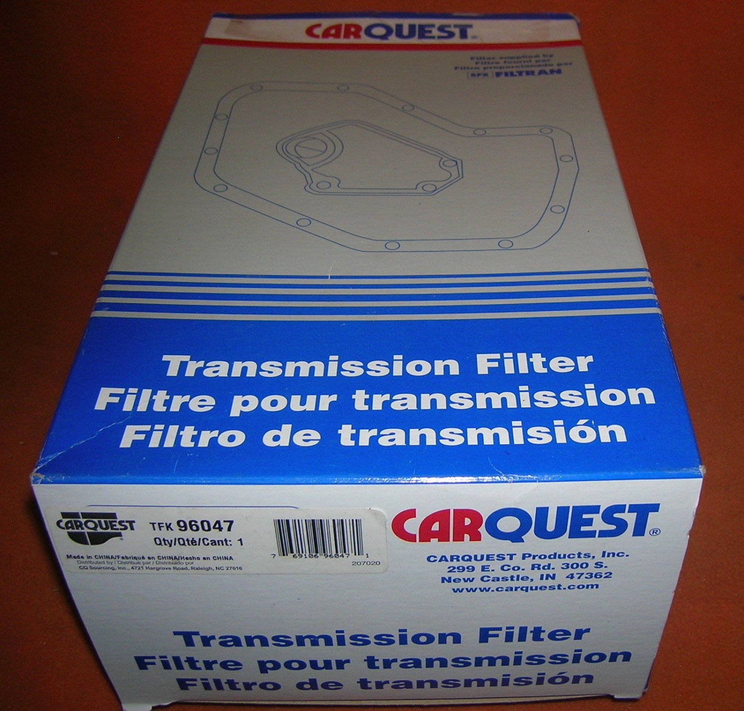 CARQUEST Transmission Filter Kit 96047 UPC769106960471