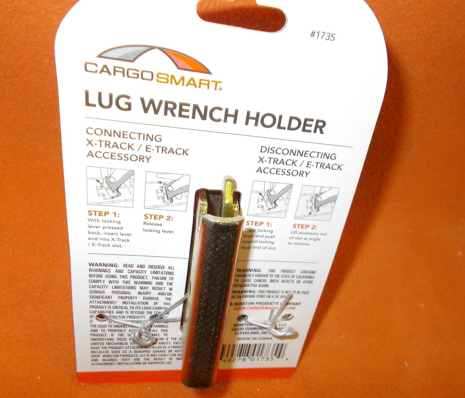 CargoSmart Lug Wrench Holder 1735 UPC849278017354