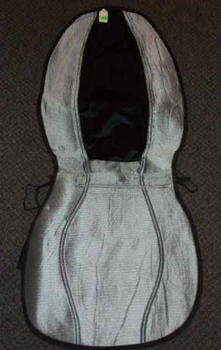 Novelty Express Inc Silver / Black Auto Seat Cover #14577  UPC:789690145771
