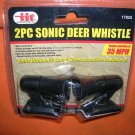 IIT Black 2 Piece Sonic Deer Whistle #17925 UPC:039593179251