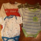 4 3-6 month boys onsies