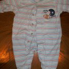 Boys Child Of Mine Sports theme sleeper size small 0-3 month