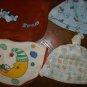 2 Bibs and 2 Hats