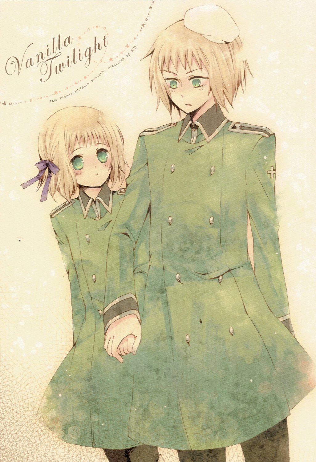 Axis Powers Hetalia Doujinshi Switzerland x Lichtenstien YH17 Vanilla Twilight by KiW