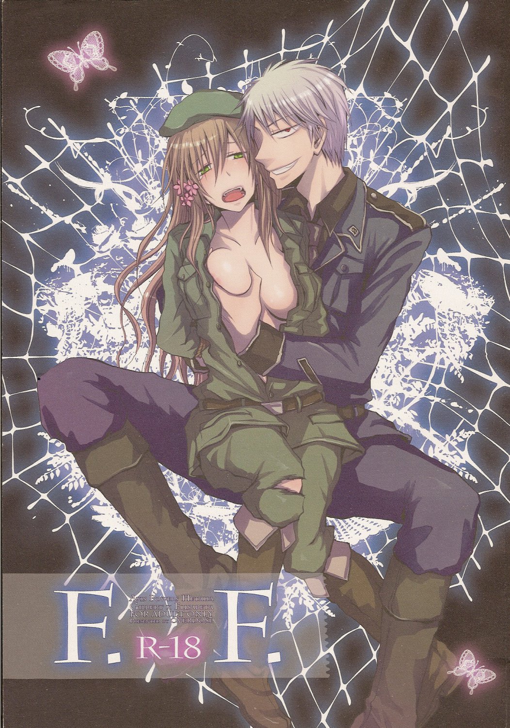 Axis Powers Hetalia ADULT Doujinshi F.F Prussia x Hungary EH11 by Overdose 