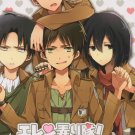 YAT23 Doujinshi Attack on Titan Shingeki no Kyojin Jean x Eren Levi x Eren Mikasa x Eren
