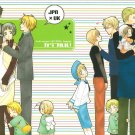 YH25 Hetalia Doujinshi by Hana x Hana	Various / Japan x UK	58 pages
