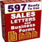597 Sales Letters and Business Forms