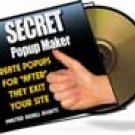 Secret Popup Maker