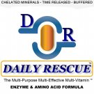 DAILY RESCUE ™ 90ct - Best / Advanced Multivitamin Supplement - Time Release with Enzymes +