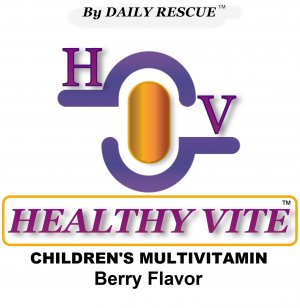 HEALTHY VITE &acirc;�&cent; 120ct- Best / Advanced Multivitamin Supplement for Children / Kids