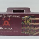 BORDEX WINE STORAGE AND DISPLAY SYSTEMS.12 BOTTLE WINE RACK. WOOD & METAL .
