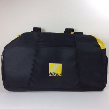NIKON BLACK-YELLOW DUFFEL BAG