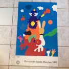Original Munich 1972 Olympics Games Poster Otmar Alt **FREE SHIPPING**