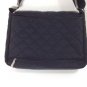 BAGGALLINI LAPTOP SHOULDER BAG. BLACK NYLON. ADJUSTABLE STRAP. *FREE SHIPPING **