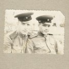 TWO SOVIET SOLDIERS PHOTOGRAPH WITH PERSONAL MESSAGE JUNE 1958 MYKOLAIV