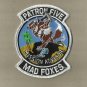 UNITED STATES NAVY USN PATRON FIVE MAD FOXES MISSION ADVISOR PATCH BADGE