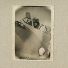 COLD WAR 1957 SOVIET PILOT IN COCKPIT PHOTOGRAPH WITH DATE AND LOCATION