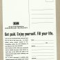 BRITISH TERRITORIAL ARMY ADVERTISING POSTCARD