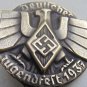 GERMAN WORLD WAR TWO HITLER YOUTH COMMEMORATIVE BADGE DATED 1937