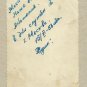 SOVIET SOLDIER PHOTOGRAPH WITH PERSONAL MESSAGE MOSCOW JUNE 1958