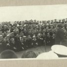 SOVIET DAY OF THE NAVY CONCERT PHOTOGRAPH WITH MESSAGE  SEVEROMORSK 1953