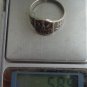 POLAND POLISH JERUSALEM 1942 MILITARY WWII RING IN SILVER WITH SILVER MARK