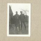 GERMAN SOLDIERS PHOTOGRAPH WITH PERSONAL MESSAGE St Benin d'Azy FRANCE 1941