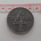 GERMAN SS WWII FOUR YEAR SERVICE AWARD TOKEN