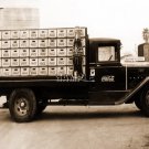 VINTAGE COKE COLA BOTTLE DELIVERY TRUCK CANVAS PRINT