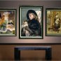 VICTORIAN GIRL ANTIQUE DOLL WINTER DRESS CANVAS PRINT