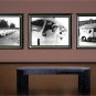 VINTAGE BUNGALOW BAR ICE CREAM TRUCKS MAN CANVAS PRINT