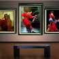 FLAMENCO DANCER SPANISH DANCE RED COSTUME CANVAS PRINT
