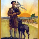 WWI IRISH BRIGADE RECRUITMENT POSTER CANVAS ART PRINT