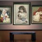 VICTORIAN BABY GIRL ANTIQUE DOLL CANVAS ART PRINT LARGE