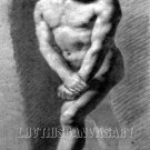 VINTAGE MALE NUDE GAY INTEREST 6 CANVAS ART PRINT LARGE