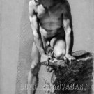VINTAGE MALE NUDE GAY INTEREST 4 CANVAS ART PRINT LARGE