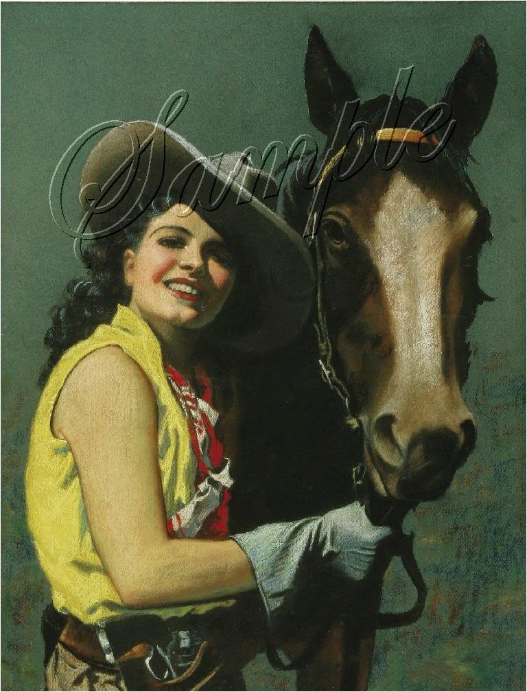 Brasilianerin Oma Cowgirl Doppelter