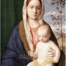 VINTAGE VIRGIN MARY MADONNA MOTHER CHILD CANVAS PRINT
