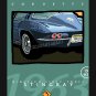 1963 CORVETTE STINGRAY CLASSIC CAR CANVAS ART PRINT