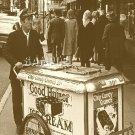 VINTAGE GOOD HUMOR ICE CREAM VENDOR CANVAS ART PRINT